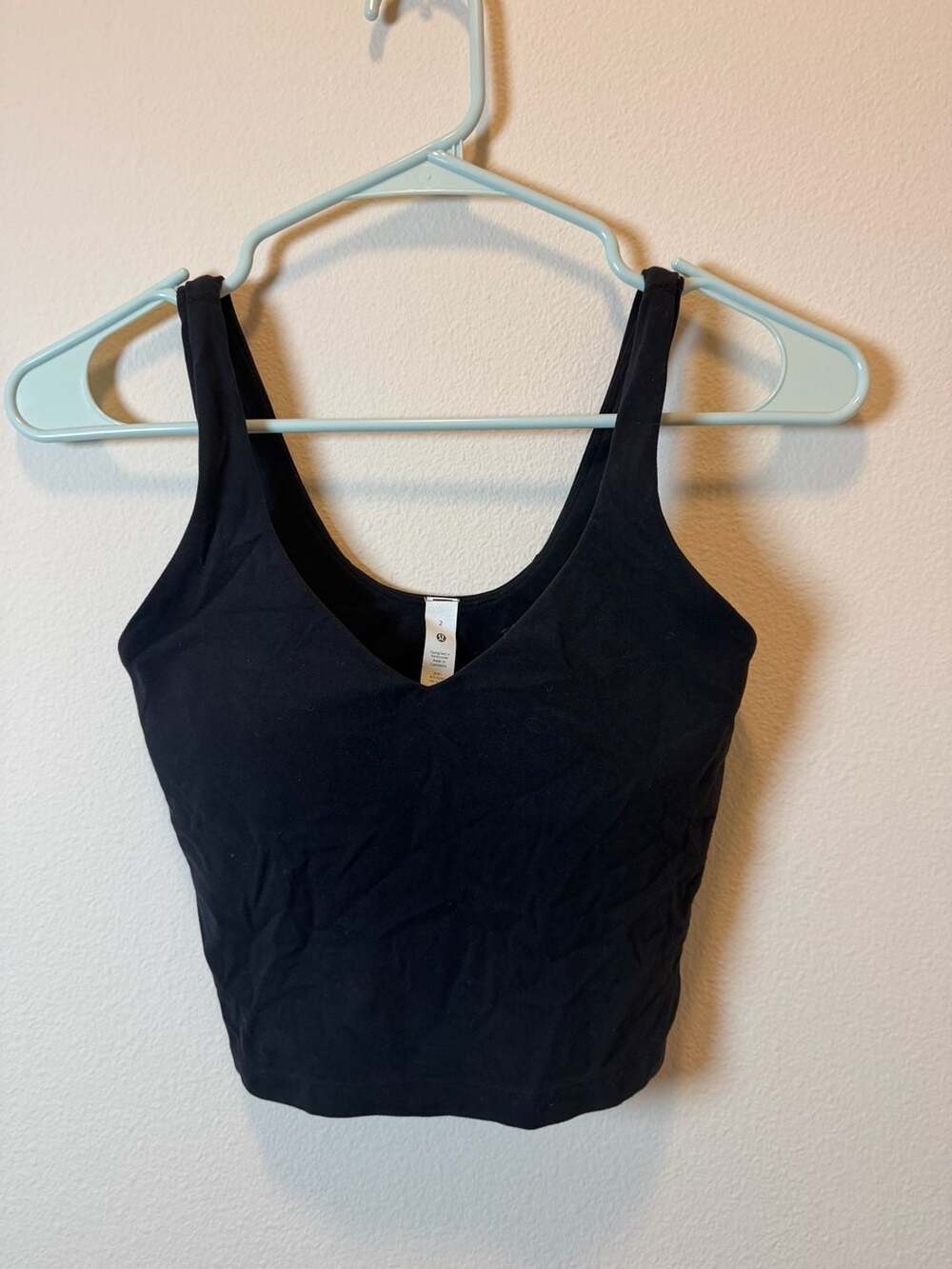 Lululemon Align Tank Top Black Size 2